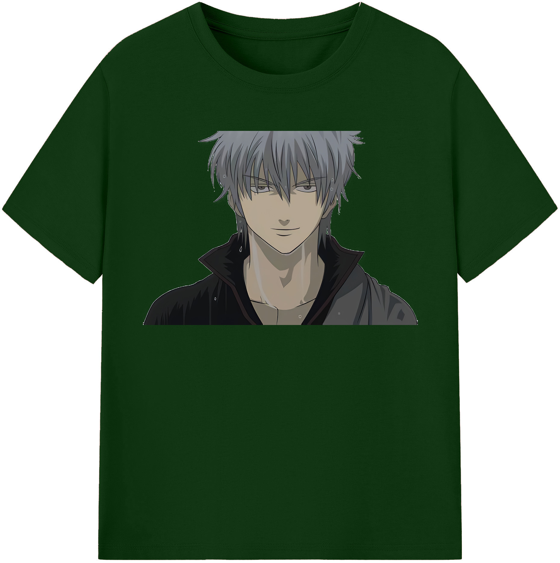 （画像用） ぎんたま 坂田銀時（さかたぎんとき） 神楽 志村新八（しむら しんぱち） GINTAMA Sakata Gintoki Kagura Shimura Shinpachi 綿100％半袖Tシャツ（フロントプリント）